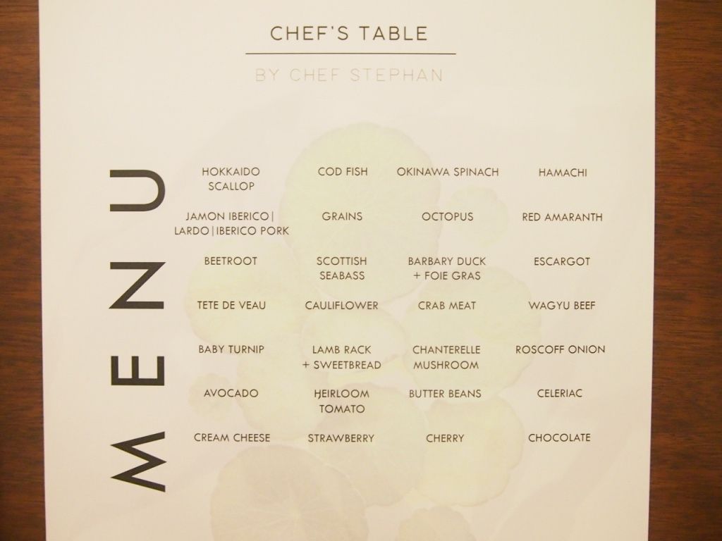 Chef's Table by Chef Stephan Zoisl One of the Best Dinners I've had